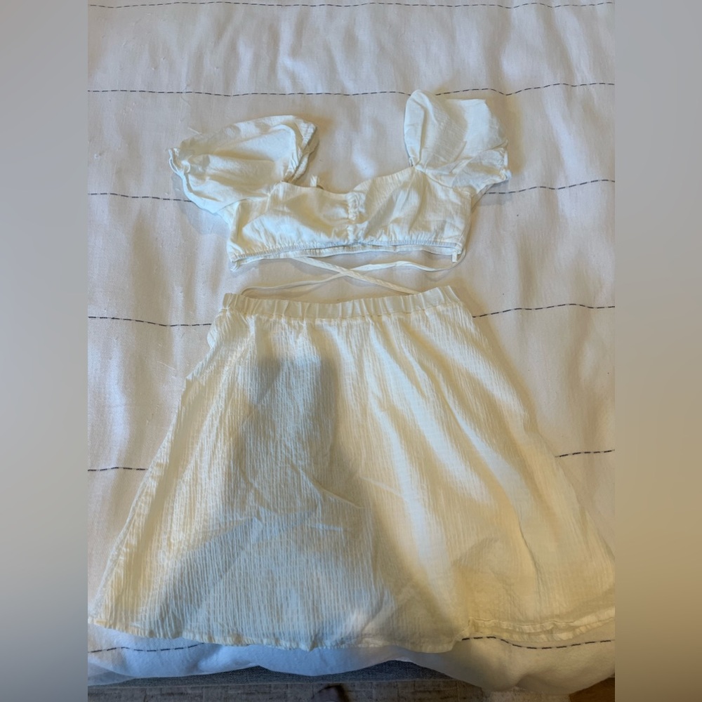 Cute romantic matching set